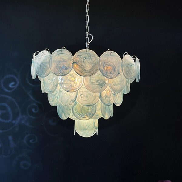 Luxury Glass Colored Chandelier