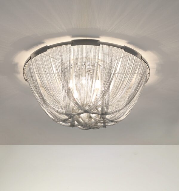Simple Glass Chandelier for Bedroom Living Room Dining Room