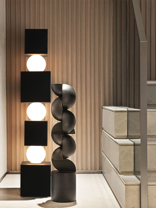 Cascading Floor Lamp
