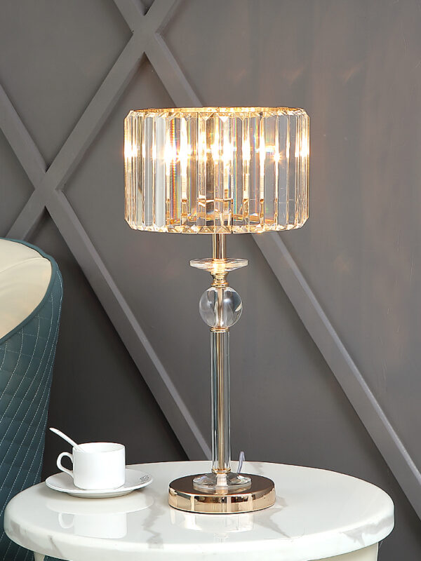 Luxury Crystal Bedside Table Lamps