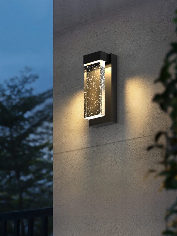 Outdoor Waterproof Crystal Wall Light