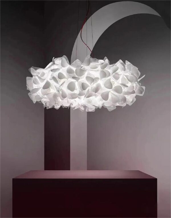 Simple Glass Chandelier for Bedroom Living Room Dining Room