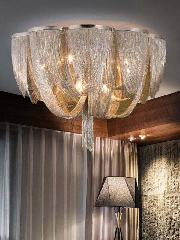 Luxury Tassel Ceiling Lamp