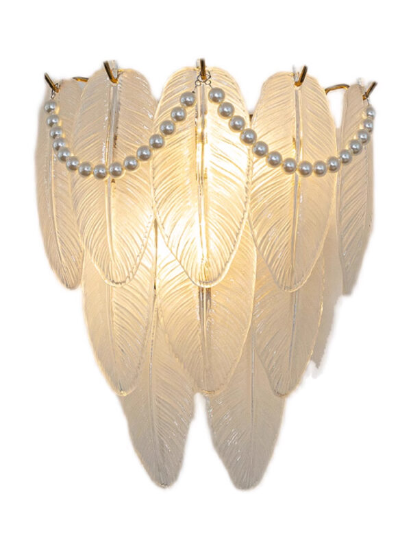 Luxury Crystal Pearl Wall Sconce