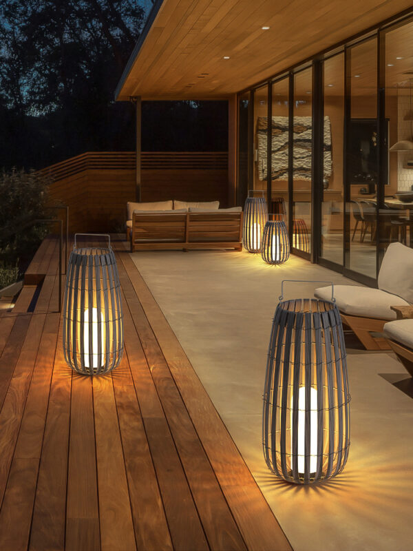 Rattan Weaving Lawn Waterproof LDE Lights