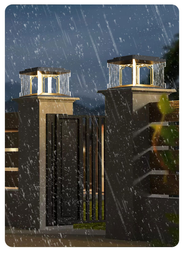 Outdoor waterproof wall lamp